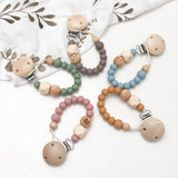 'Elements' Beaded Soother Clip
