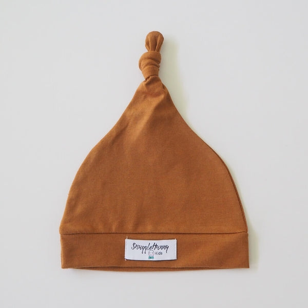 'Bronze' Knotted Beanie