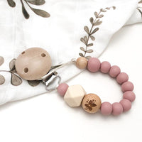 'Elements' Beaded Soother Clip
