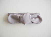 Topknot Headband - Classic Grey