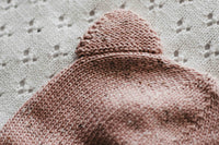 Knit Beanie - Dusky Rose