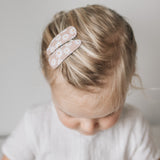 'Marguerite' Hair Clips - Taupe