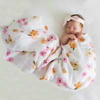 'Poppy' Organic Muslin Wrap