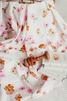 'Poppy' Organic Muslin Wrap