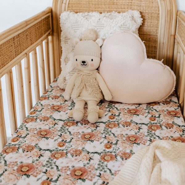 'Florence' Fitted Cot Sheet