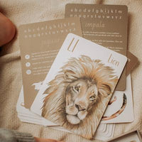 Alphabet Animals Flash Cards